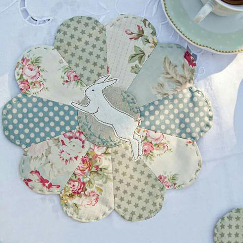 English Paper Piecing Template Set Flower Shape Grandmother's Garden Quilting Kit for Patchwork Beginners on Bags, Blankets, Pillowcases Handmade ...
