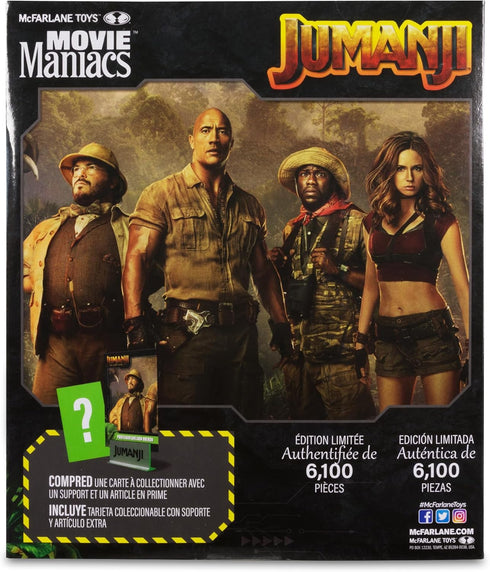 McFarlane Toys - Movie Maniacs Professor Sheldon Oberon (Jumanji) 6in Posed Figure...