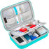 Canboc Diabetic Supplies Travel Case, Carrying Bag for Glucose Meter, Insulin Pens, Blood Sugar Test Strips, Lancets, Syringe, Medication, Alcohol...