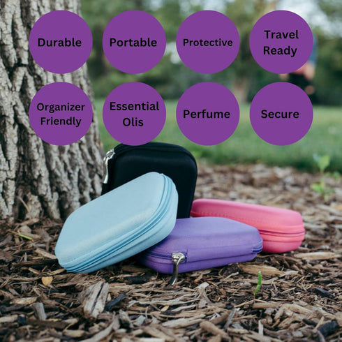 Aroma Outfitters Essential Oil Carrying Case. Premium Storage Protection & Organizer for Roller Bottles. Carry Case Protects up to 14 Roller Balls...