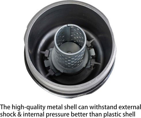 FOKES Oil Filter housing Cover,Compatible with Toyota 4Runner Avalon Camry Fj Cruiser Highlander RAV4 Sienna Tacoma Tundra Venza more. Replace 156...