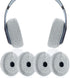 JARMOR Earpads Sweater Cover Protectors with Stretchable Knit Fabric for Beats Studio 3/2 Bose QC35 25 15 Headphones and Other Headsets with 3-4 I...