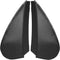 Front Left Right Door Mirror Corner mudguard Triangle Cover No.6011802170/6011702170 for Toyota Corolla 2014-2016 Plastic Black 1 Pair...