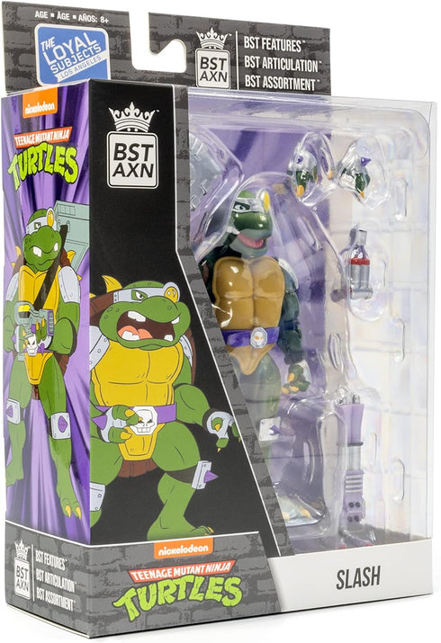 The Loyal Subjects Teenage Mutant Ninja Turtles Slash BST AXN 5-inch Action Figure with Accessories...