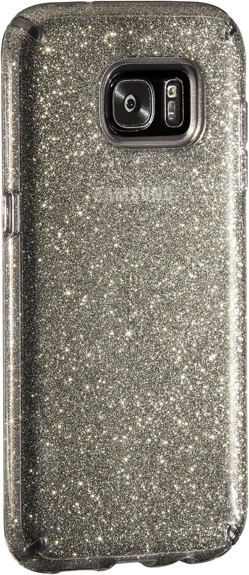 Speck Products CandyShell Cell Phone Case for Samsung Galaxy S7 Edge - Retail Packaging - Obsidian Gold/Black - 75868-5637...