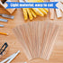 Balsa Wood Sticks 1/8 x 1/8 x 12 Inch Hardwood Square Dowels Unfinished Wooden Strips for DIY Molding Crafts Projects Making (150 Pieces)...