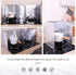 2 Pieces Splatter Guards for Frying Stove Splatter Guard Anti Oil Barrier Nonstick Aluminum Oil Shield Guard for Kitchen Cooking Guard...