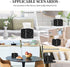 Leather Tissue Box Holder Spider Web Tissue Box Cover Square Waterproof Tissue Holder Organizer Modern Napkin Holder for Bedroom Dresser Night Sta...