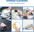 100PCS Eraser Sheets, Magic Cleaning Sponge Disposable, Thin Nano Dish Sponge Cleaner Pads Eraser Wipes for Kitchen Shoe Furniture Bathroom Shower...