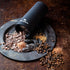 Microplane Manual Spice Mill - Cinnamon Grinder and Nutmeg Grater (Black)...