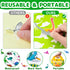 Reusable Sticker Book for Kids, 3 Sets Themed Activity Books with Puffy Stickers for Toddlers Boys Girls 3 4 5 Preschool Educational Learning Toys...