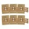 6 Packs Hair Tie Favors for Bridesmaids, Bachelorette Party & Bridal Shower Gifts (Gold)...