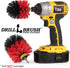 Outdoor - Cleaning Supplies - Garden - Patio - Deck - Stiff Bristle Drill Powered Brush Attachments - Spin Brush - Bird Bath - Garden Statues - Gn...