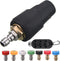 PWACCS Pressure Washer Nozzle Tips Full Set, 3600 PSI Rotating Turbo Nozzle for Power Washer 3.0 GPM, 7 Spray Nozzle Tips Kit with a Nozzle Holder...