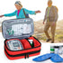 CURMIO Insulated Insulin Cooler Travel Case, Double Layer Diabetic Supplies Storage Bag with Detachable Pouches for Insulin Pens, Diabetic Medicat...