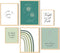 EXCOOL CLUB Therapy Office Decor Mental Health Posters for High School- 12x16 Psychology Wall Art, Counseling Office Must Haves, Therapist Decor S...