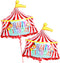 Katchon, Circus Tent Carnival Balloons - Gaint 30 Inch, Pack of 2 | Carnival Theme Party Decorations | Circus Balloons for Carnival Decorations | ...