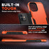 NTG[2023 New Designed for iPhone 11 Case, Heavy-Duty Tough Rugged Lightweight Slim Shockproof Protective Case for iPhone 11 6.1 Inch, Orange...