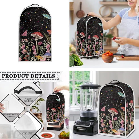 Mushroom Butterfly Toaster Covers Dust Cover Bread Maker Oven Universal 4 Slice Toaster Waterproof Bakeware Protector Covers to Keep Clean & Safe ...