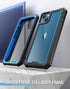 Poetic Guardian Series Case Compatible with iPhone 13 6.1 inch, Full-Body Hybrid Reinforced Shockproof Protective Rugged Clear Bumper Cover Case w...