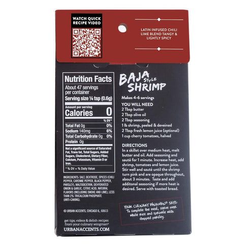Urban Accents Gluten Free Main Dish Food Truck Seasoning Bundle – Latin Food Seasoning Set (Set of 3) – Baja Shrimp, Brazilian Churrasco & Tacos a...