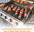Dailyart Grill Mesh - Set of 5 Non-Stick Mesh Grill, Even Heating, Easy Clean-Up, Reusable and Durable, Perfect Mesh Grill Mat for Outdoor BBQ Acc...