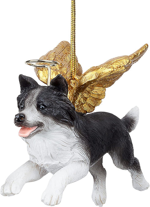 ANGEL BORDER COLLIE ORNAMENT...