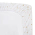 TL Care Printed 100% Natural Cotton Jersey Knit Fitted Contoured Changing Table Pad Cover, Sparkle Gold/Pink Arrows, Soft Breathable, for Girls...