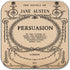 6 coasters with Complete Novels of Jane Austen Six Coffee Mug Coasters with Complete Novels of Jane Austen's book designs. (Aged Paper)...