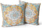 Boho Throw Pillow Covers 22x22 inch Set of 2 Monaco Rug Carpet Double Sided Pattern Short Plush Cotton Soft Pillow Case Cushion Cover Pillowcase f...