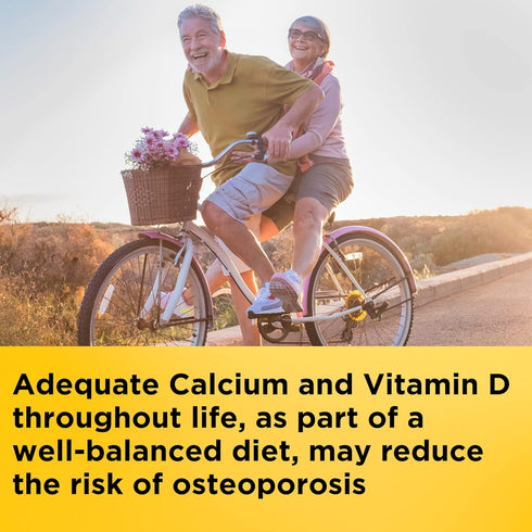 Nature Made Calcium 600 mg with Vitamin D3, Dietary Supplement for Bone Support, 60 Tablets...