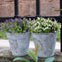 RECUTMS Artificial Flowers, Fake Boxwood Outdoor UV Resistant Plants Artificial Springs Flowers Eucalyptus Greenery Shrubs Bridal Wedding Bouquet ...