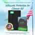 Breathe Naturally Universal Cut to Fit Carbon Activated Air Filter - Replacement Charcoal Filters - Pre Filter Carbon Sheet for Air Purifier, Vent...