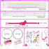 SUYUKI Girls Toys 5 6 7 8 9 10 11, Art Supplies for Girls Ages 8-12 Bracelet Making Kit for Girls 7 8 9 10 11 12 Unicorn Mermaid Toy Crafts for Gi...