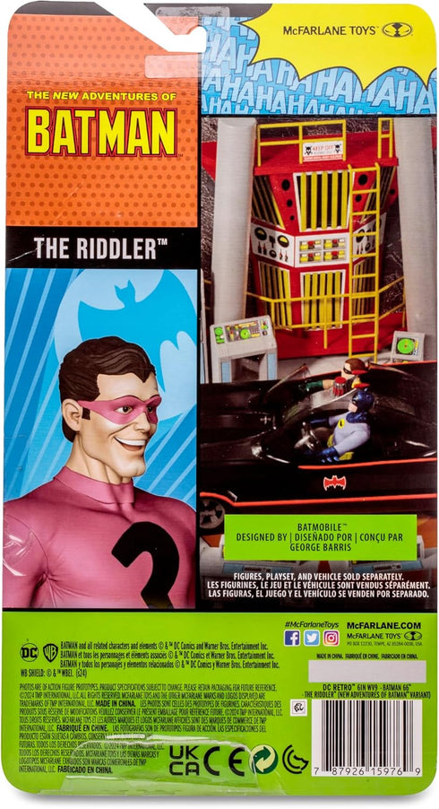 McFarlane Toys - DC Retro The Riddler (The New Adventures of Batman) 6in Action Figure...