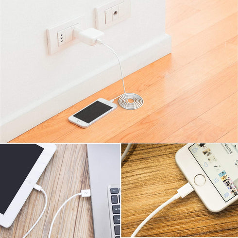 iPhone Charger,Atill 5 Pack 3ft/3ft/3ft/6ft/10ft Lightning Cable iPhone Charging Syncing Cord Charger Cable Compatible iPhone 14/13/12/12Pro/12Pro...