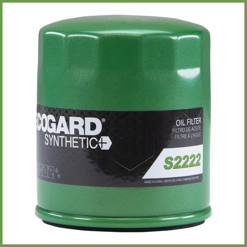 ECOGARD S2222 Premium Spin-On Engine Oil Filter for Synthetic Oil Fits Chevrolet Silverado 1500 5.3L 2007-2013, Silverado 2500 HD 6.0L 2007-2019, ...