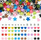 Craftdady 156Pcs Alloy Star Heart Beads 12 Colors Small Love Heart Star Pony Beads with Metal Spacer Beads for DIY Craft Friendship Bracelet Neckl...