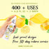 Clean-n-Fresh Toilet Spray, 6.8 Fl.oz Poo Spray | Up to 400+ Uses, 100% Natural Plant Essential Oil Citrus Scent, Bathroom Deodorizer...