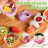 Bessentials Baby Fresh Fruit Food Feeder - 2 Pack Silicone Baby Mesh Feeders for Infant Safe Self Feeding |3 Sizes Food Pouches Included| Suitable...