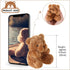 Threan 8 Pcs Mini Plush Bears 4'' Small Bear Bulk Stuffed Animal Toys Tiny Soft Bear Doll Present Stuffers for Keychain Baby Shower Party Favors S...
