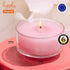 HYOOLA Scented Tealight Candles - Clear Cup - Magnolia Tealight Candles Scented - 6 Hour Burn Time - 15 Pack - European Made...