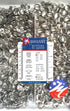 100 Buttons to Cover - Made in USA - Self Cover Buttons with Wire Eyes Size 20...
