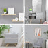 Mecpar Grey Contact Paper 15.7" x 118" Matte Grey Wallpaper Grey Peel and Stick Wallpaper Self Adhesive Removable Wallpaper Decorative Textured Wa...