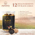 Homtiem Black Garlic 8.82 Oz (250g.), Whole Black Garlic Fermented for 90 Days, Super Foods, Non-GMOs, Non-Additives, High in Antioxidants, Ready ...