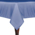 Ultimate Textile 60 x 60-Inch Square Polyester Linen Tablecloth Periwinkle Blue...