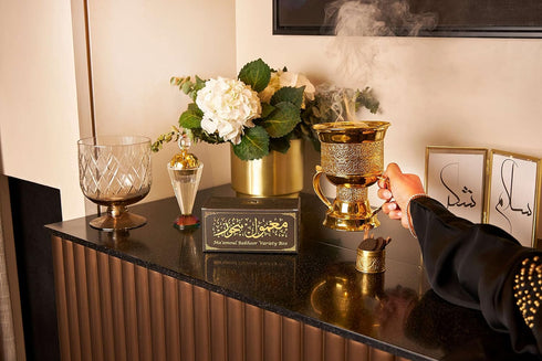 Maamoul Bakhoor Variety Box by Dukhni | Gift Set, Ramadan Hamper & Eid Gift | Authentic Assorted Arabic Oud Incense | 20 pcs for Luxurious Long-La...