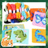 Pllieay 10-in-1 Cross Stitch Beginner Kit for Kids, Embroidery Kit Includes 10pcs Plastic Mesh Canvas with Pattern, 15 Yarns, 5 Weaving Needles, N...