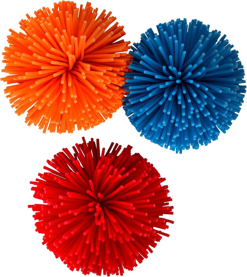Koosh Minis Variety Color 3-Pack - The Easy to Catch, Hard to Put Down Ball! - Fidget Toy for Kids Ages 3 and Up Individual Colors May Vary in 3-P...
