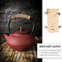 Cabilock Teapot Handle Covers Teapot Handle Cover Sleeve: Non Slip Kettle Handle Protectors Vintage Japanese Style Kettle Handle Sleeve for Kitche...